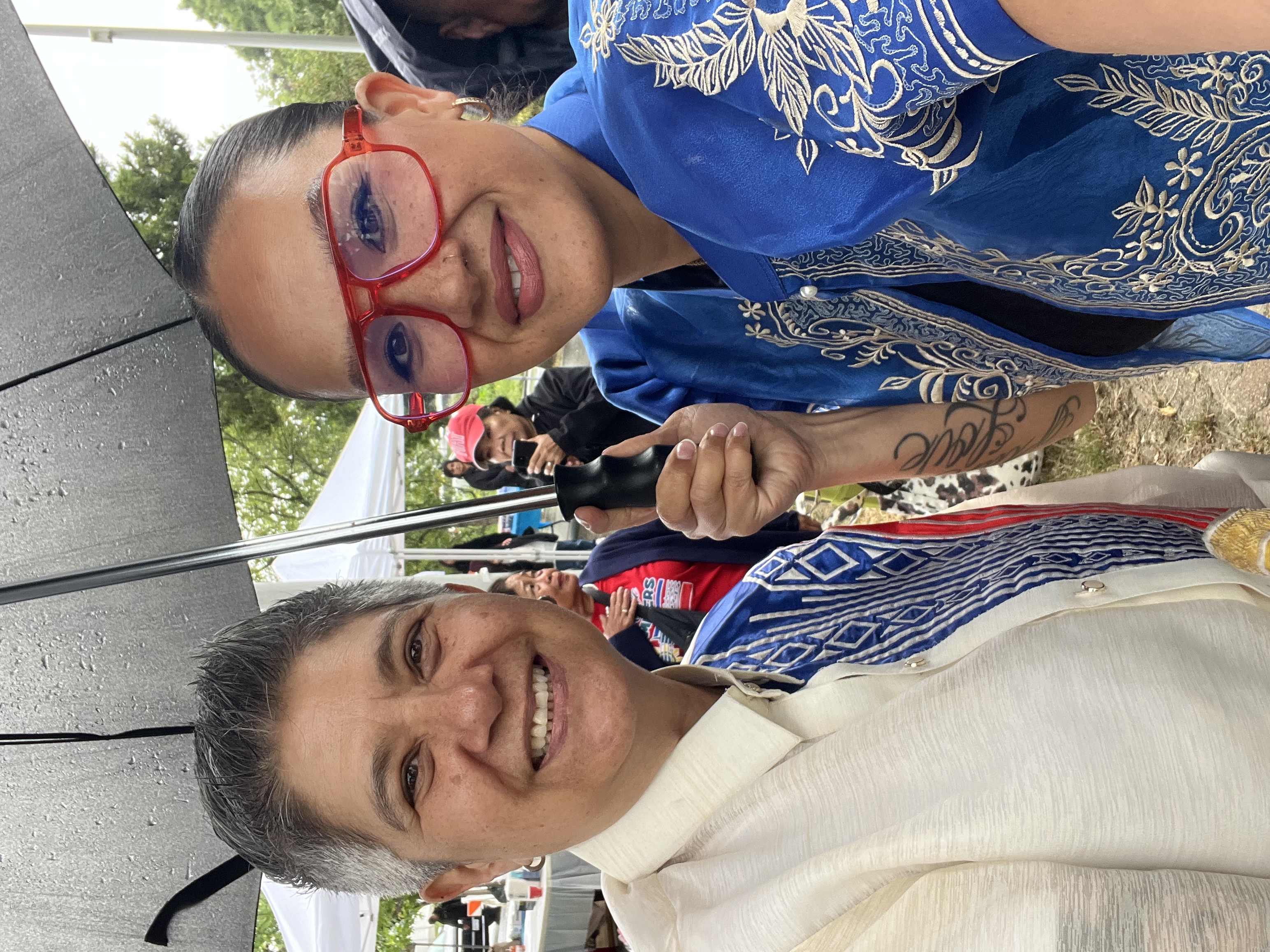 Dehara with Janice Lozano of UFCABC