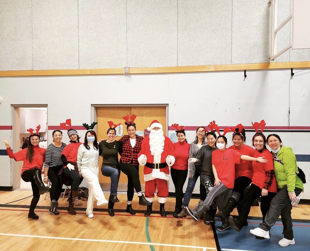 Dehara at PAC community Christmas event
